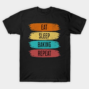 Eat Sleep Baking Repeat T-Shirt